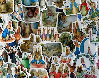 Stickers Pierre Lapin Stickers bouteille d'eau en vinyle Artisanat Stickers scrapbooking Stickers Kindle Stickers téléphone Stickers ordinateur portable