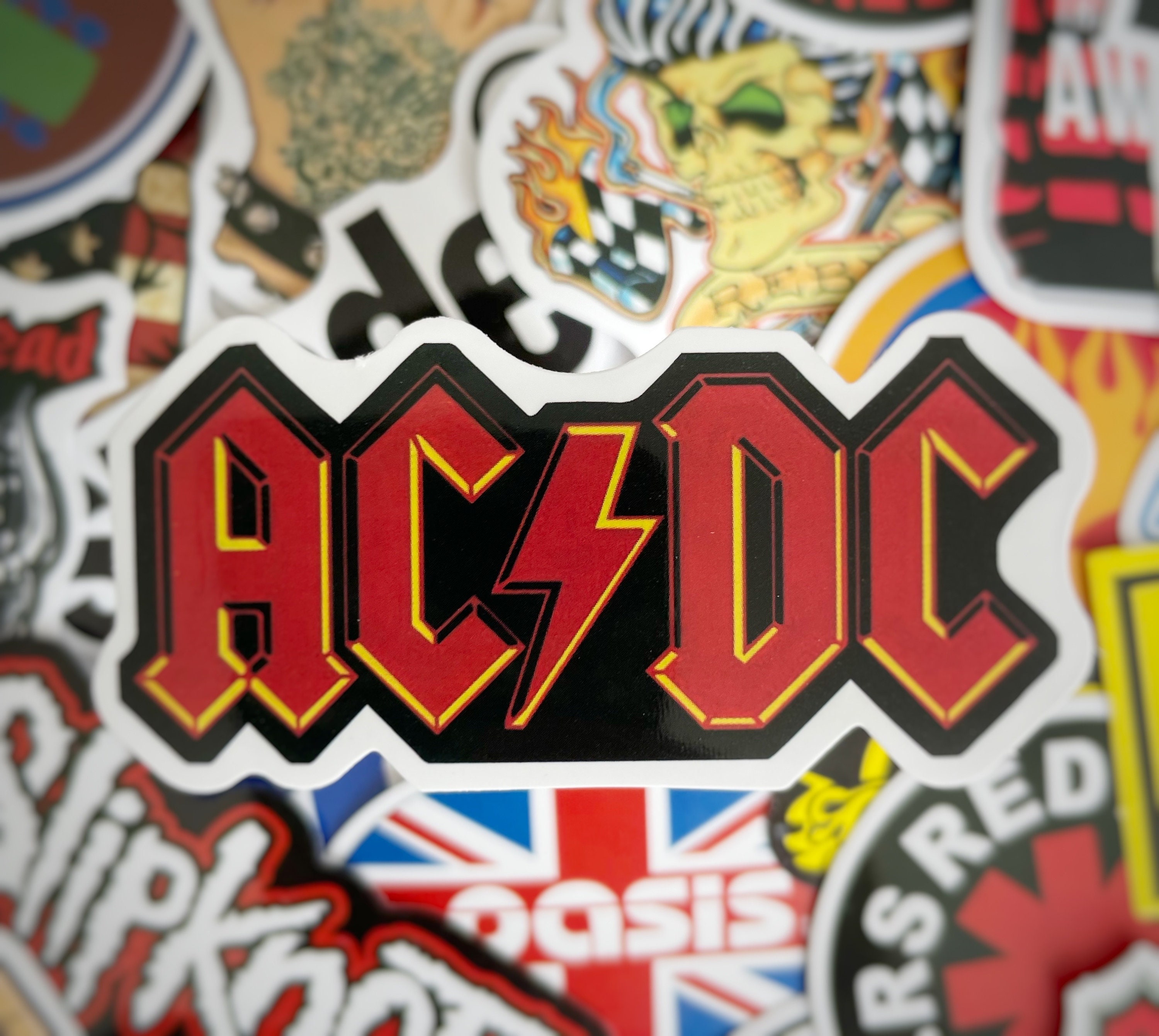Rock Band Vinyl Sticker Bundle: Laptop, Phone, Guitar, Bike Decals - Etsy