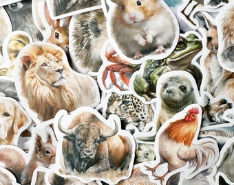 Animal Kingdom Vinyl Stickers: Surprise Sticker Pack