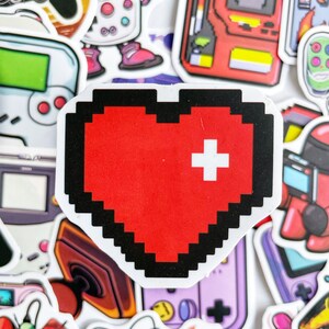 Gamer Sticker Pack Gamer Gift Laptop Stickers Waterproof Stickers Decals image 3