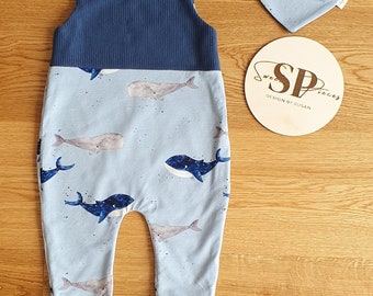 Baby romper whale
