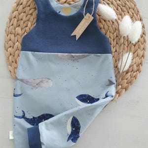 Mameluco de ballena para bebé