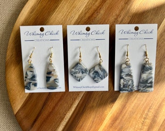 Faux Stone Earring Collection