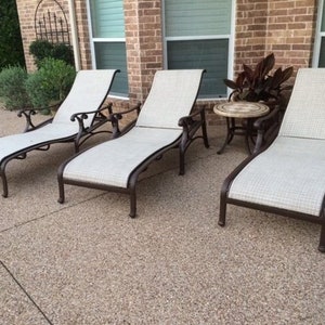 Sling lounge chair clearance dollar general