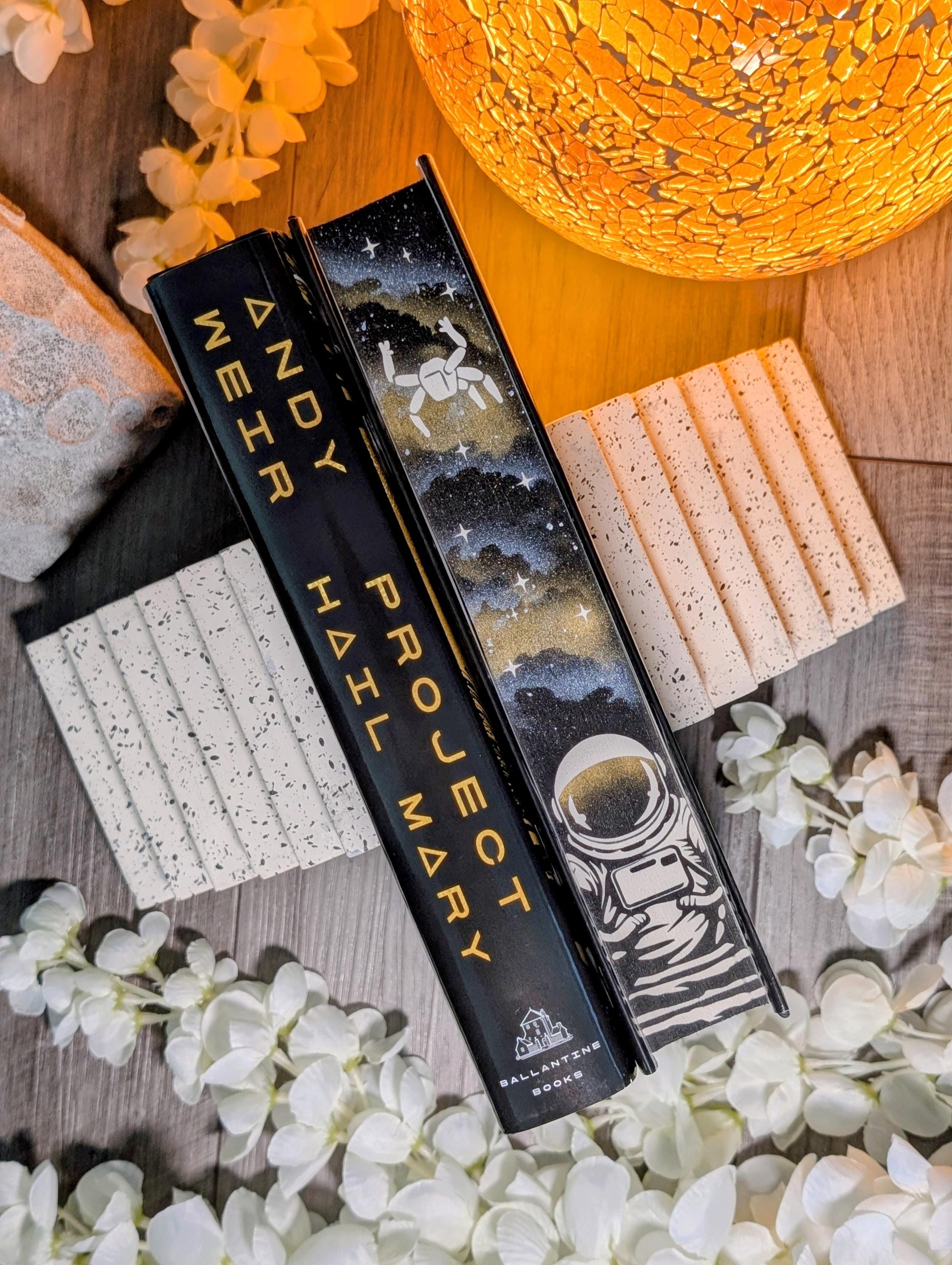 Project Hail Mary Special Edition Book, Space Sprayed Edges, Sci-Fi, Andy Weir