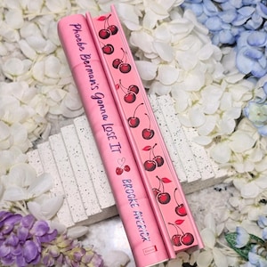 SIGNED Phoebe Berman's Gonna Lose It by Brooke Averick with Hand-Sprayed Cherry Painted Edges