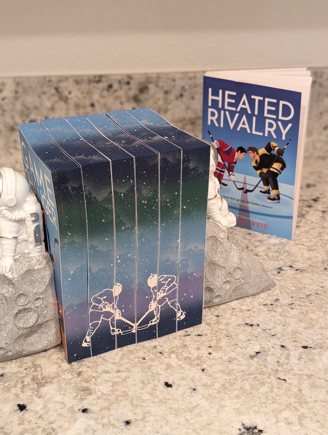 Heated Rivalry Sprayed Edges Heated Rivalry Special Edition Books - Game Changers Series With Custom ...