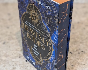 Heavenly Bodies UK Hardcover Book, Sprayed Constellation Star Edges