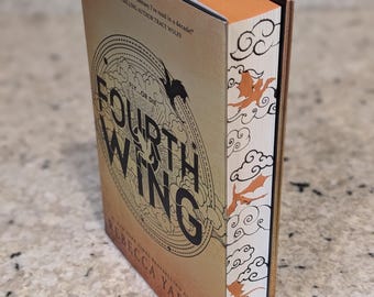 Imperfect Fourth Wing: Custom Dragon Sprayed Edges, Special Edition