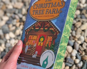SIGNED The Christmas Tree Farm by Laurie Gilmore paperback with sprayed edges