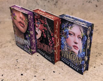 SIGNED Belladonna Series by Adalyn Grace With Custom Sprayed