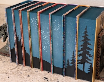 Throne of Glass series with custom sprayed edges, special dust jackets, special edition books, Sarah J Maas, stenciled edges, TOG set