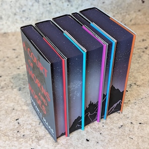 A Court of Thorns and Roses series with custom sprayed edges | ACOTAR | Special Edition Books | Romantasy | Booktok