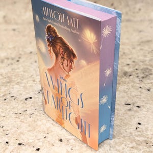 Wings of Starlight by Allison Saft: Iridescent Sprayed Edges Special Edition