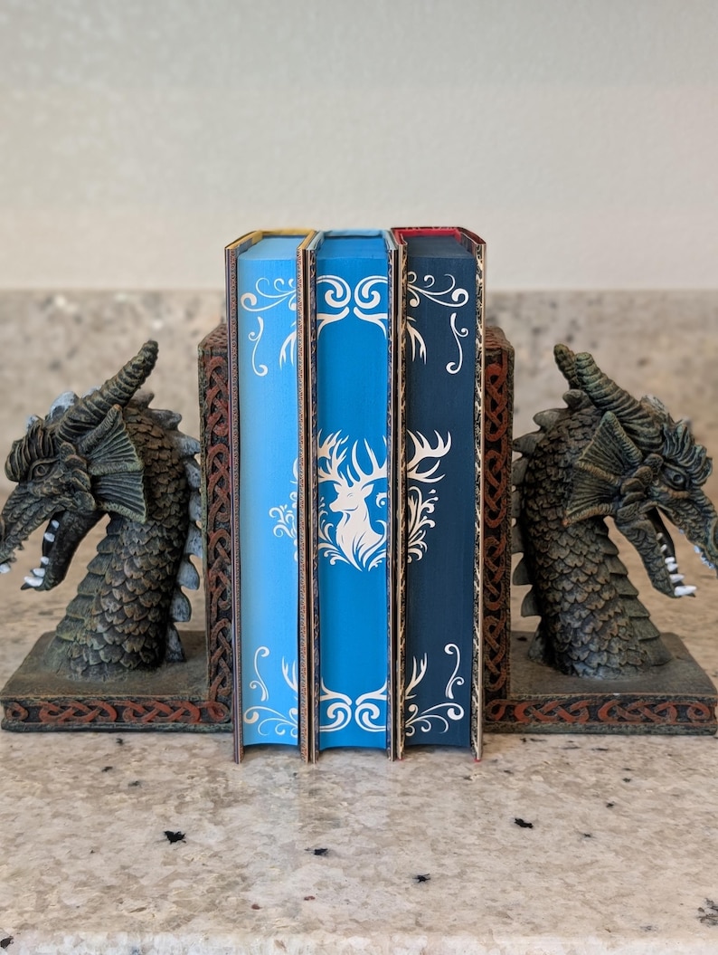 Trilogía Sombra y Hueso con bordes rociados personalizados, Fantasía, Libros de Edición Especial imagen 3