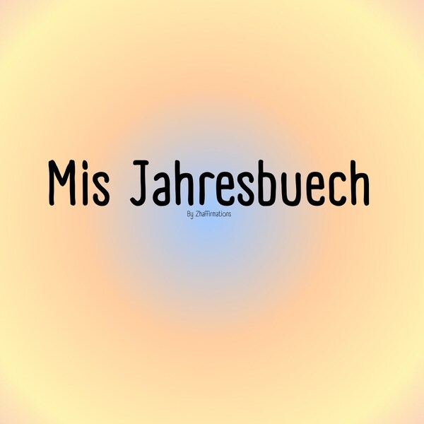 Mis Jahresbuech - by innovated Life