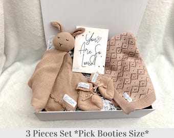Baby Boy Gift Basket, Gender Neutral Baby Gift Set, New Baby Unisex Gift Box, First Time Mom Gift,  Baby Shower Gift, Baby Gift Box