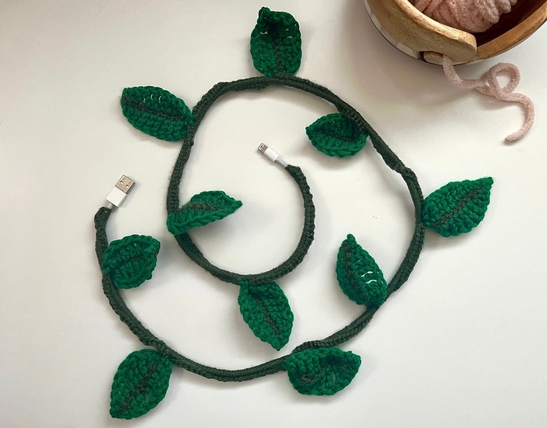Ivy Vine Crochet Charger Etsy