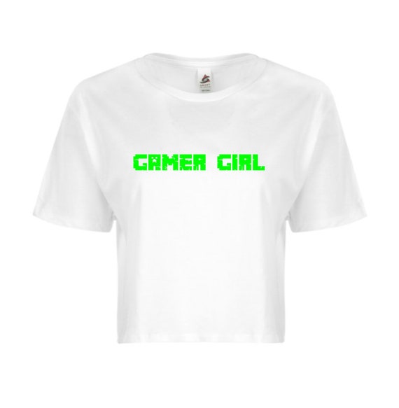 トップス melt the lady cropped game T-shirt MELT THE LADY cropped game T-shirt