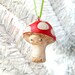 Red Mushroom Ornament