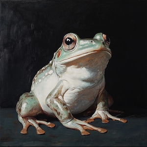 Dapper Frog | Digital | Art | Printable | Print | Painting