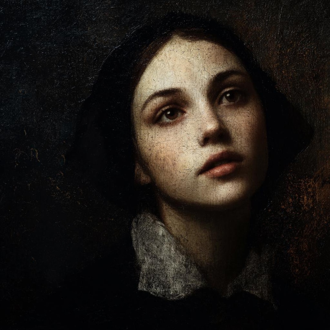 Renaissance Chiaroscuro Portrait Print | Old Master Style Painting ...