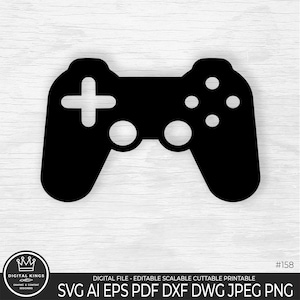 Joystick Svg Game Controller PNG Retro Game Controller Clipart Game Controller Svg Cut Files for Cricut  GAME Controller Svg Retro Gamepad