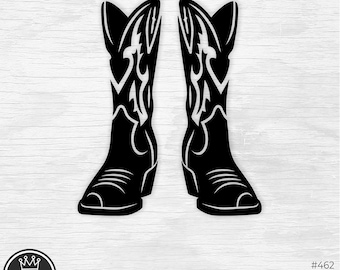 Cowboylaarzen svg, cowboylaarzen svg, cowgirl boot svg, cowboylaarzen clipart, laarzen svg, westernlaarzen svg, rodeo svg, ranch svg westernlaarzen svg