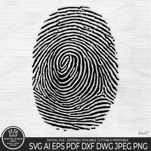 VINGERAFDRUK stempel Svg-bestanden, vingerafdruk stempel Png, vingerafdruk illustraties, vingerafdruk tekenen vingerafdruk silhouet duim afdrukken gesneden bestand Logo