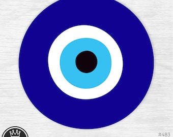 EVIL EYE svg Evil Eye Png Dxf, Humsa Svg Cut files Turkish Eye svg Evil Eye Protection vector fileTalisman silhouette Hamsa Greek Ojo Turco