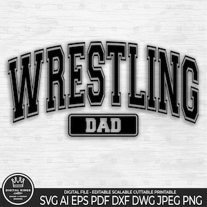 Wrestling DAD Svg Wrestling Dad Clipart Wrestling Dad Cut File Wrestling Dad Png Wrestling Daddy Fan Wrestling Dad Tshirt Wrestling Dad gift