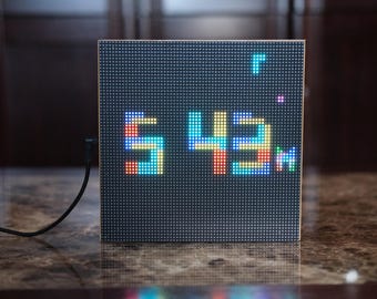 Tetris Clock (15 clockface included + a 3D print stand)