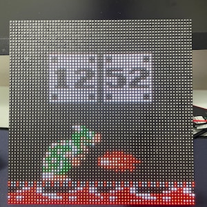 Yoshi Clock (15 clockfaces included + a 3D print stand)