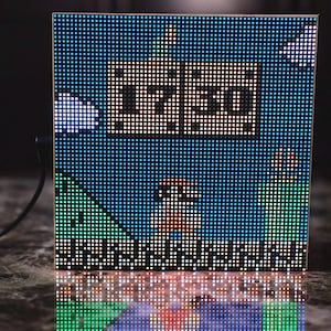 Super Mario clock (15 clockfaces included + 3D printed stand)