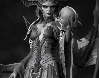 Diablo Lilith 3d stl file