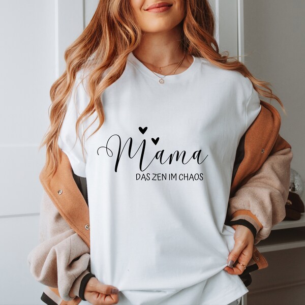 Mama TShirt, Muttertag Geschenk, Gift for her, Shirt mit Kindernamen, besonderes Geschenk, personalisiert, Funny Text Shirt, Statement Shirt