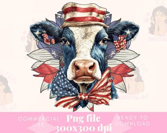 American Png, Girly png, USA Design, Cow Png, Pobieranie cyfrowe, Projekt sublimacji, Coquette Png, Bow Png, 4 lipca png, Freedom Png, USA