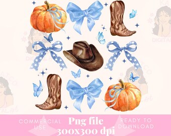 Fall Coquette Cowgirl PNG,Western Png,Cowgirl PNG,Fall Png,Digital Download,Sublimation Design,Howdy Pumpkin,Western Fall Png, southern png