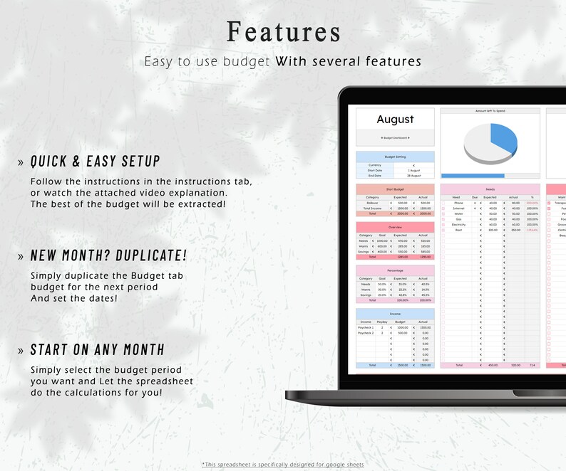 Bill Tracker Spreadsheet, Google Sheets Bill Calendar, Monthly Bill Planner, Bill Payment Dashboard, Personal Finance, Financial Planner image 6