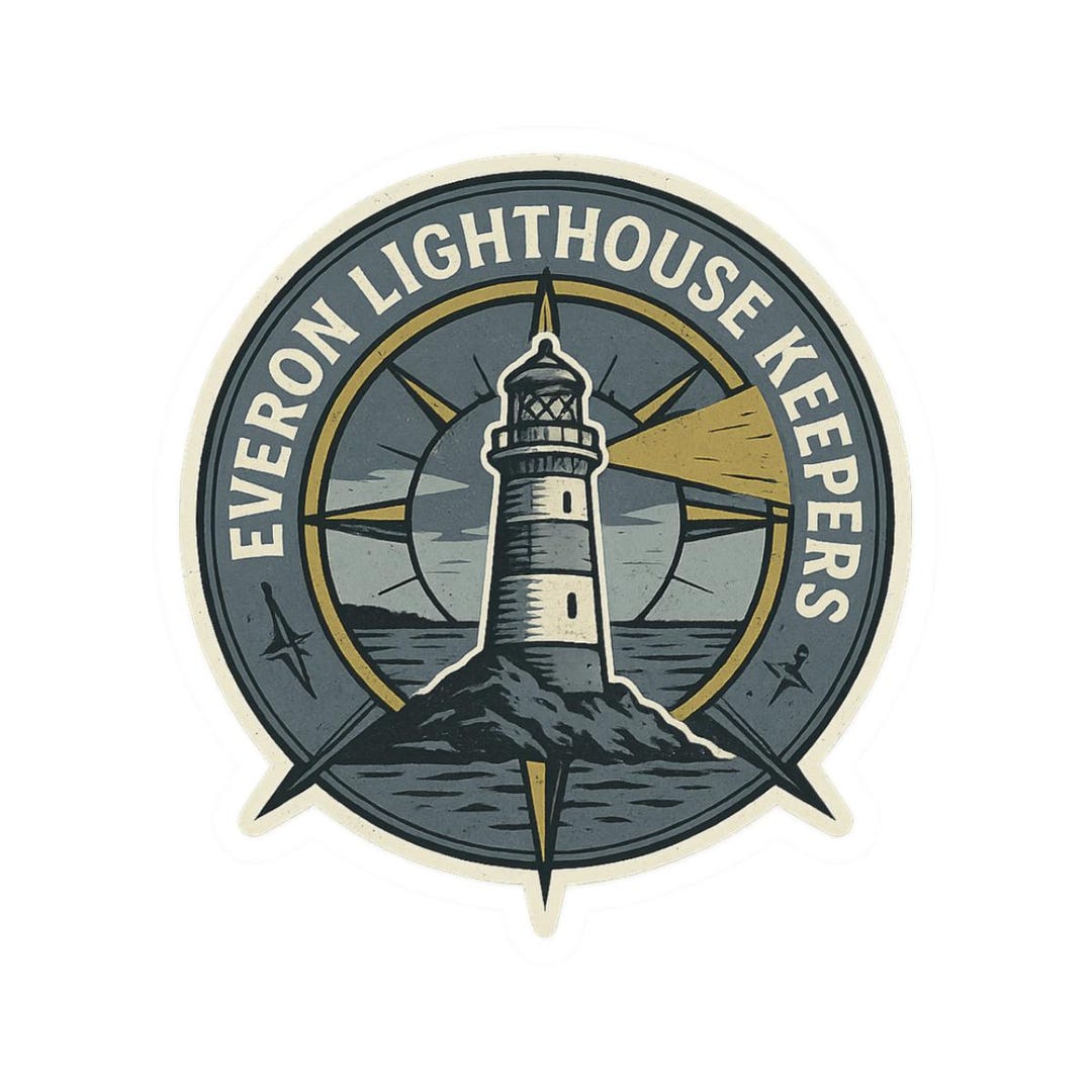 Everon Stickers Everon Lighthouse Keepers Kiss-cut Stickers - Etsy