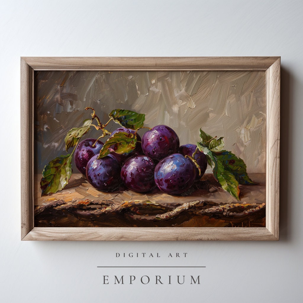 Still Life Plums