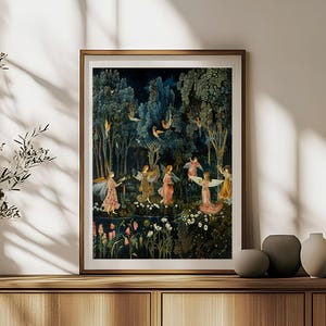 Classical Greek Mythology Art Print,  Renaissance-Inspired Painting,  Museum Quality Wall Decor
