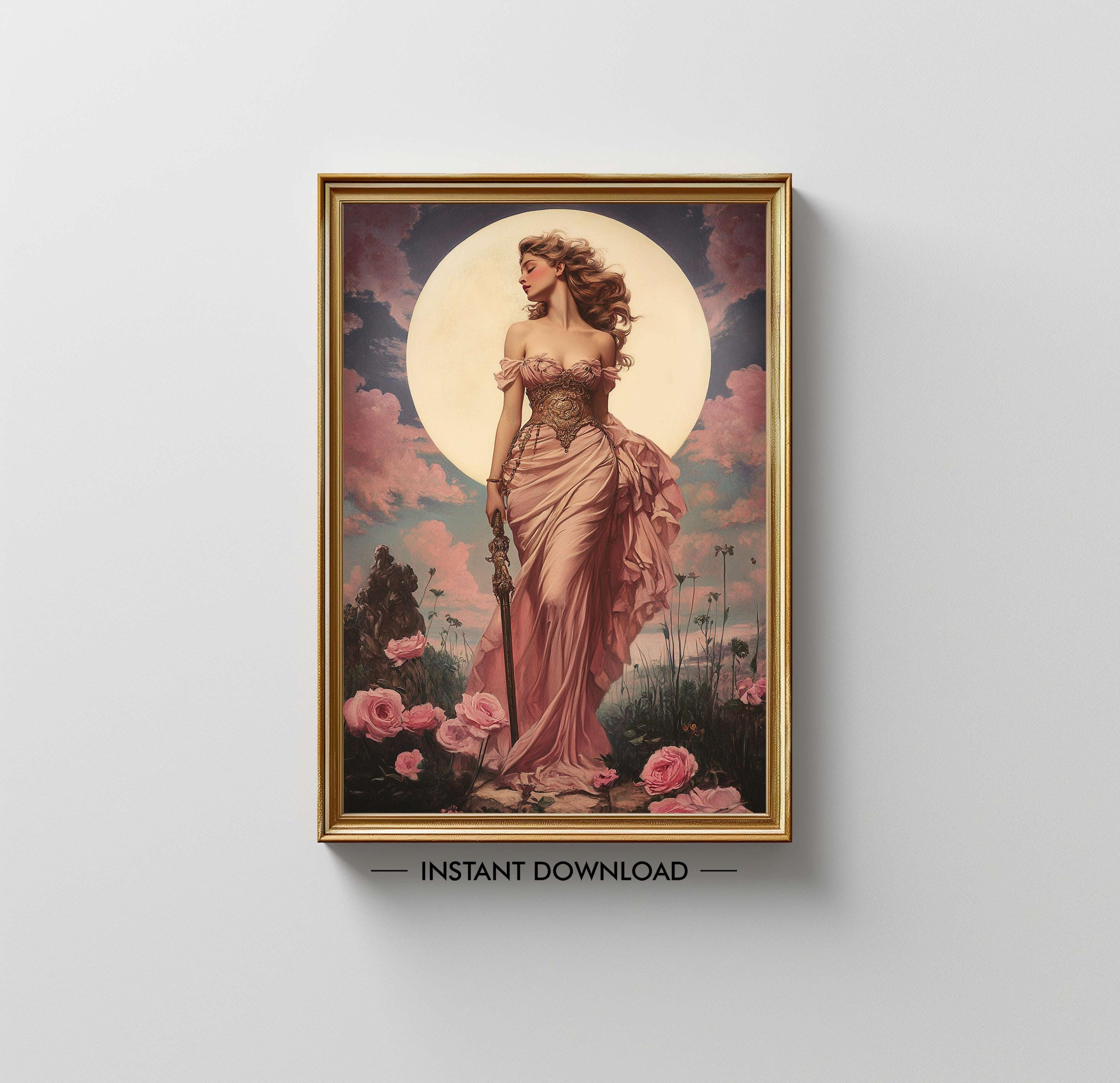 Aphrodite painting - Etsy 日本