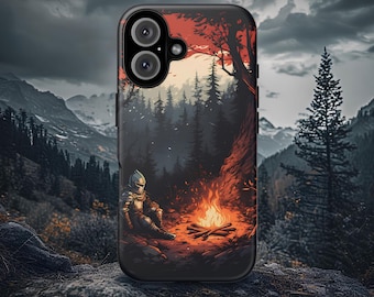 Gaming Protective Phone Case, Dark Souls Cover, Elden Ring Inspired, RPG Phone Case, Gift For Gamer, iPhone 17 16 15 14 13 12 11 Pro Max