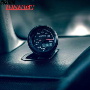 Subaru Forester SG XT Gauge Pod Mount | 2002–2008 Defrost Vent Holder | Driver-Angled Single 52mm | Maintains Full Vent Function