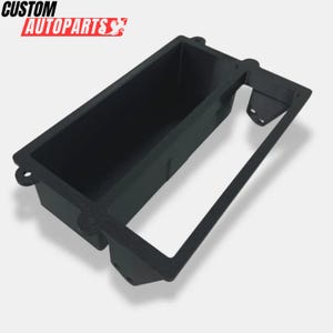 Mazda Miata NA Single DIN Radio Bezel with Cubby | 1989-1997 MX5 Radio Frame | OEM Style Fit | Standard Stereo Trim Panel