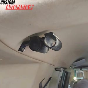 Portacanne da pesca per Toyota FJ Cruiser / Doppi supporti per montaggio interno di canne da pesca / Supporto portaoggetti senza foratura / Adatto per modelli 2007-2014 / Attrezzatura da pesca per SUV