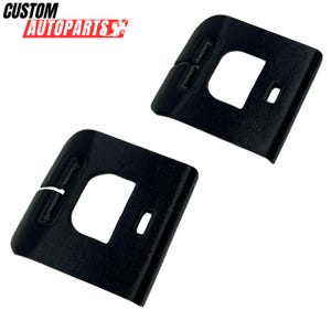 BMW E36 Rear Seatbelt Trim Covers | Coupe Sedan 1992–1998 | Fits 318i 325i 328i M3 | Replaces 72118179976 | Black Finish