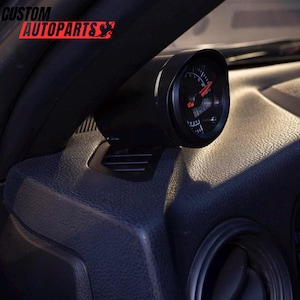 BRZ FRS 86 Gauge Pod Vent Mount | 2013–2020 Defrost Mount for 52mm 60mm | Single or Dual Gauge Holder | No Mods | Clean Dash Fit