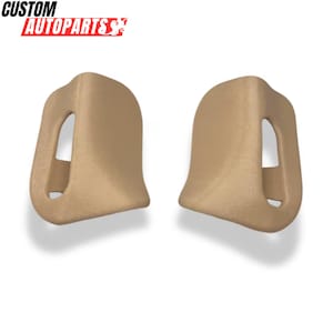 Mercedes R129 SL Beige Sun Visor Trim Cap Set | A1298110561 A1298110661 | Fits SL300 SL320 SL600 1994–2001 | Left & Right Pair